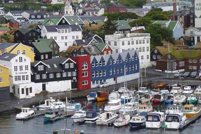 Felsenfestung im Nordatlantik