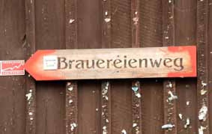 Unterwegs auf dem Brauereienweg