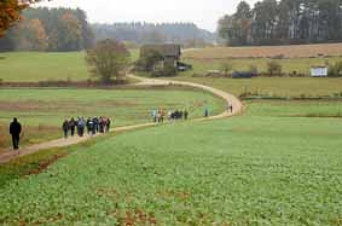 Unterwegs auf dem Brauereienweg