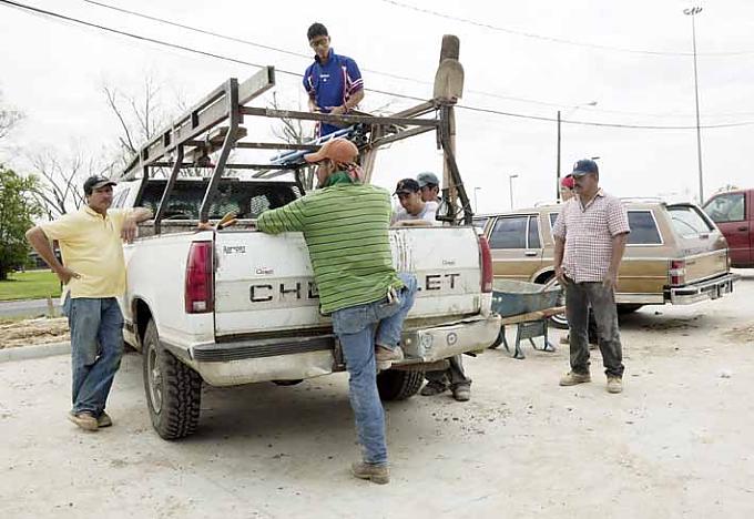 Vor allem die Bauwirtschaft nutzt die Einwanderer aus Mexiko
