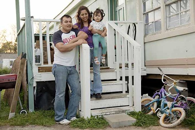 Raimundo und Rosie Gerredo mit ihrer jüngsten Tochter