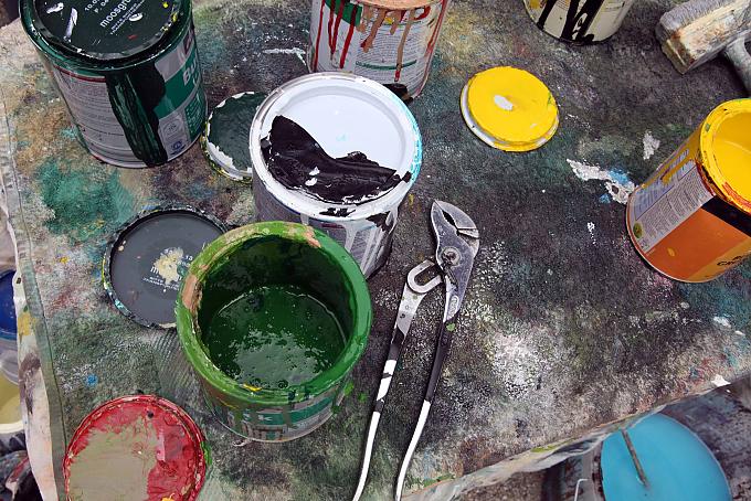 Der malende Motorradpolizist Ralf Kess 