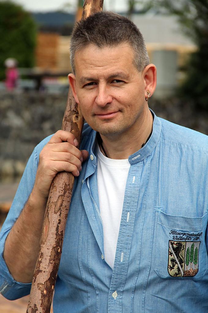 Flößer Hans-Jürgen Eger.