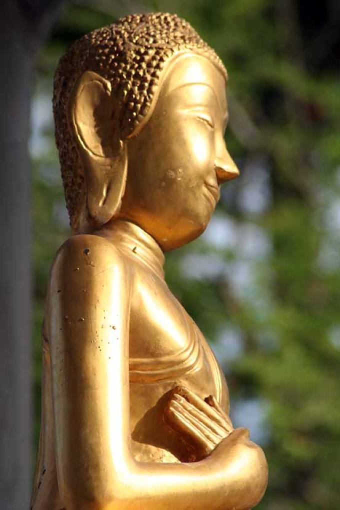 Goldener Buddha