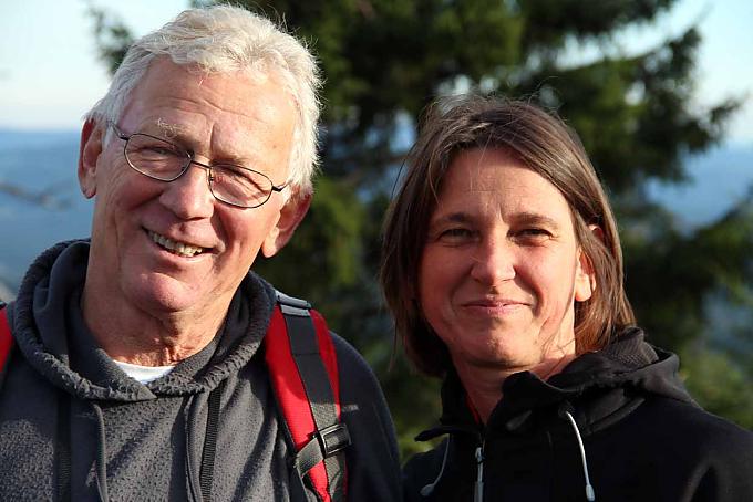 Simone Krampfl auf der Via Nova