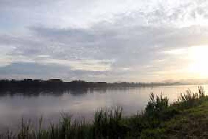 Blick über den Mekong.