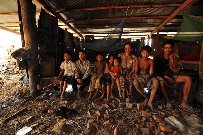 Kiri im Unterricht in der Don Bosco Schule in Battambang
