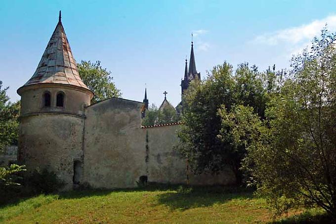 Klostermauern von Vyssi Brod