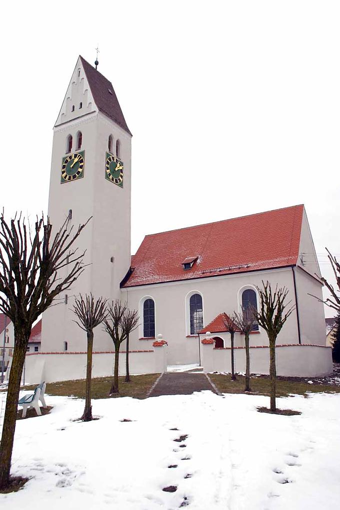Pfarrer Jung in der Blasiuskirche in Kirchdorf an der Iller