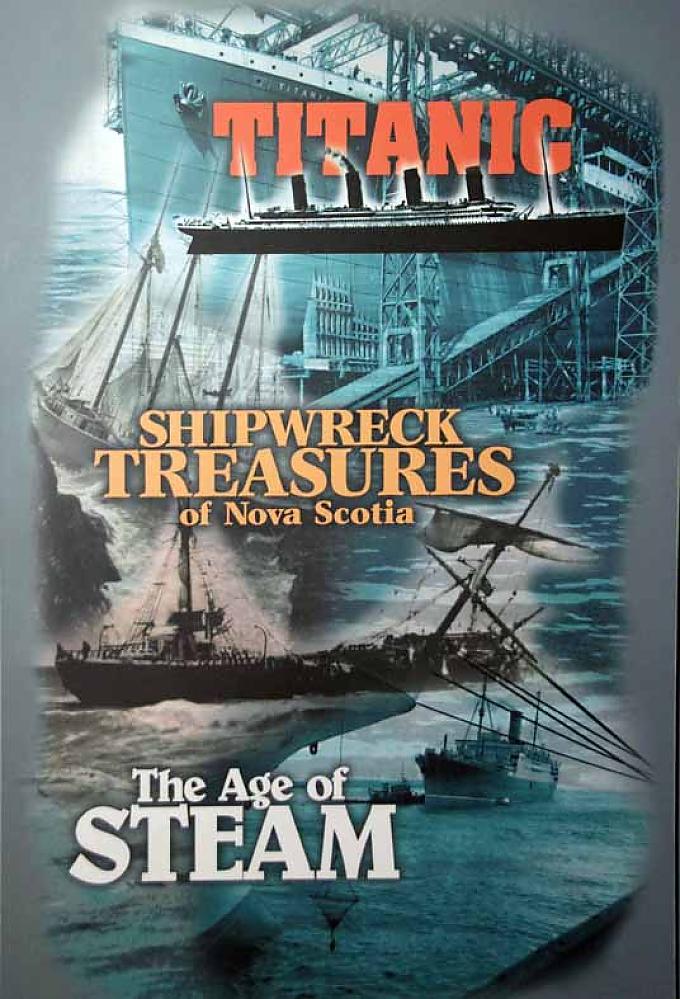 Titanic-Plakat im Maritime Museum