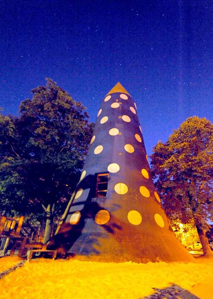 Auf dem Gelände der Bergkaserne in Gießen stehen noch vier Winkelbunker