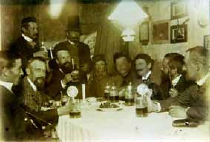 Die Künstler in der Stubb