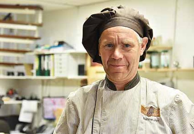 Besuch beim Schokoladenmann