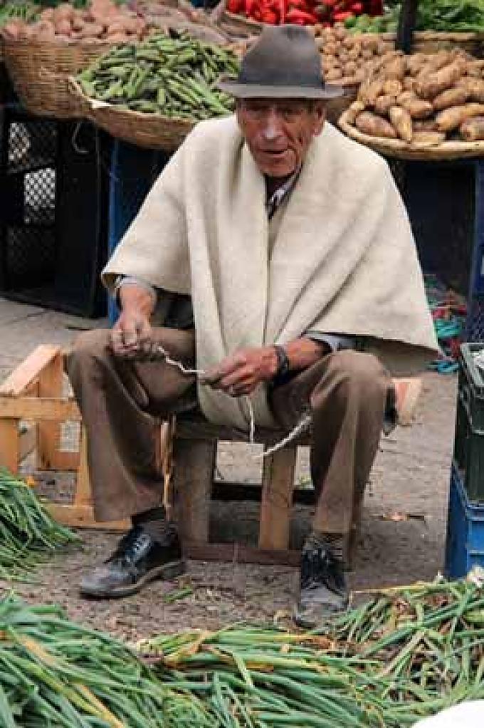 Markt in Leyva Markt in Leyva