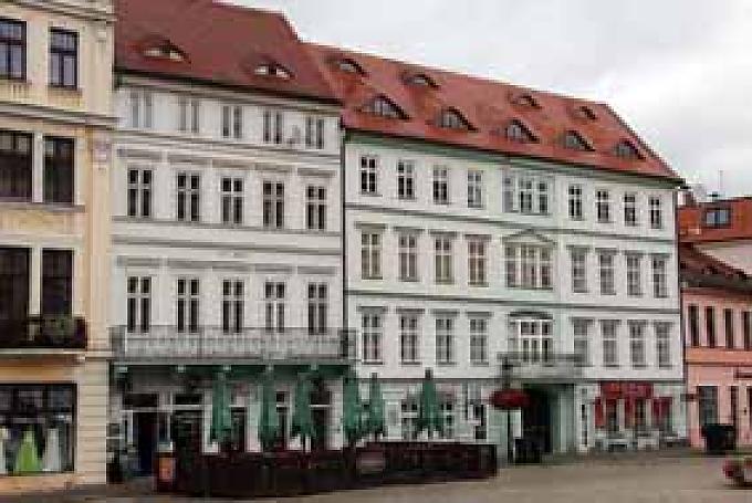 Historische Architektur Gedenkplatte für Beethoven und Goethe