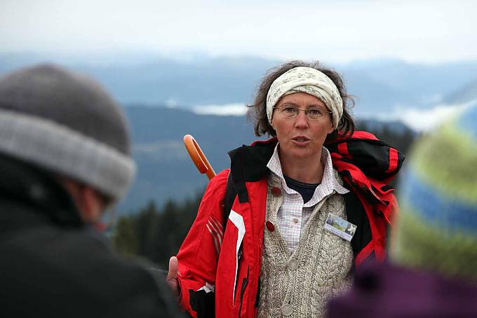 Almführerin Marianne Willer. Almführerin Marianne Willer.