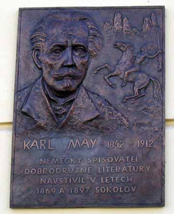 Gedenktafel für Karl May