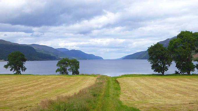 Südwestliches Ufer von Loch Ness bei Fort Augustus Südwestliches Ufer von Loch Ness bei Fort Augustus