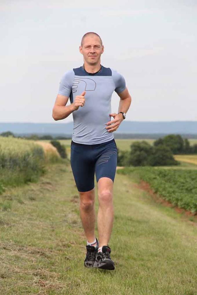 Rainer Koch beim Training Rainer Koch beim Training