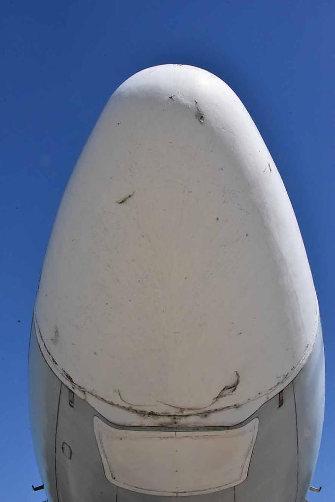 Spitze eines TU-154, Jet airliners. Spitze eines TU-154, Jet airliners.