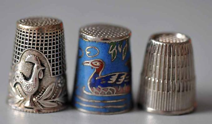 Fingerhüte "Aus dem Nähkästchen plaudern" - auch Effi Biest versteckte ihre geheimen Briefe darin.