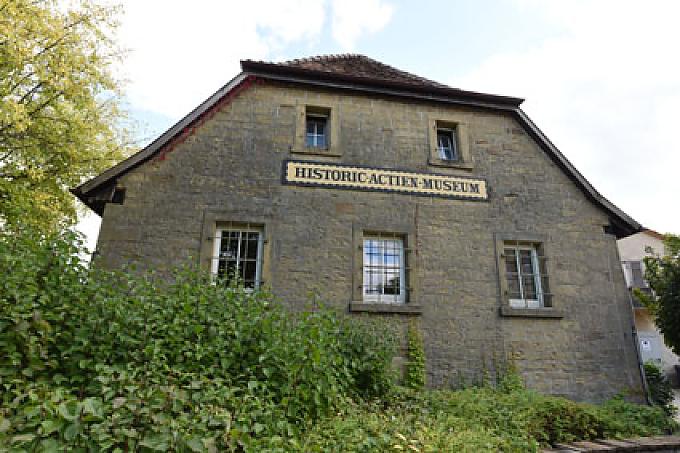 Aktienmuseum in Kürnbach. Aktienmuseum in Kürnbach.