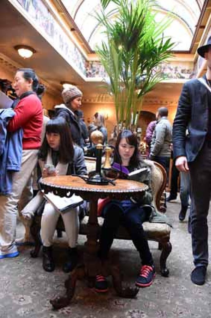 Japanische Besucher. Japanische Besucher.