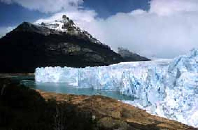 Moreno-Gletscherwand in Argentinien / Chile