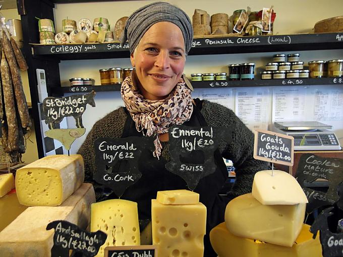 Käseverkäuferin Käseverkäuferin