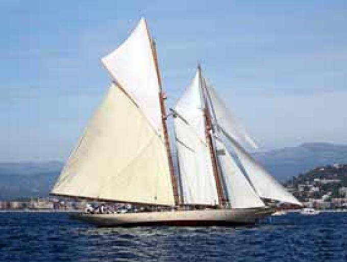 Thendara unter Segeln Thendara unter Segeln