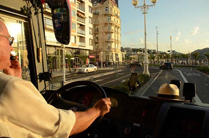 Ankunft in San Sebastian Ankunft in San Sebastian