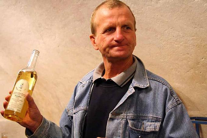 Weinprobe mit Milan Veteska Burg Pernstein