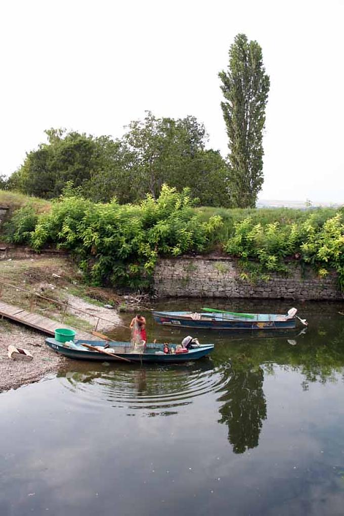 Fischer bei Kladovo an der Donau Fischer bei Kladovo an der Donau