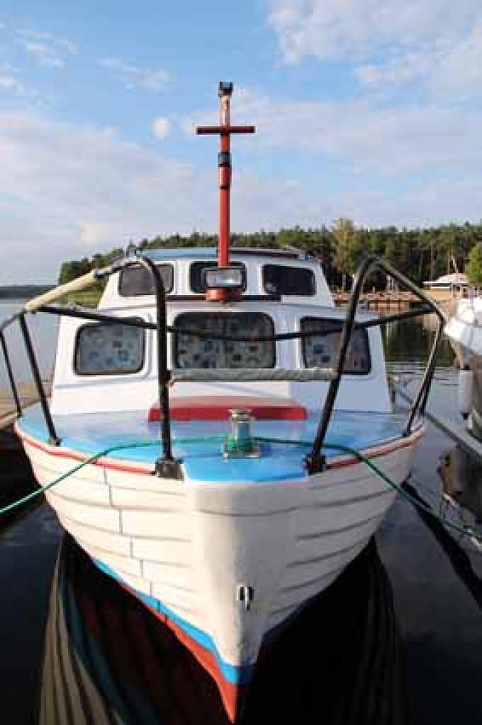 Hausboot in der Marina Hausboot in der Marina