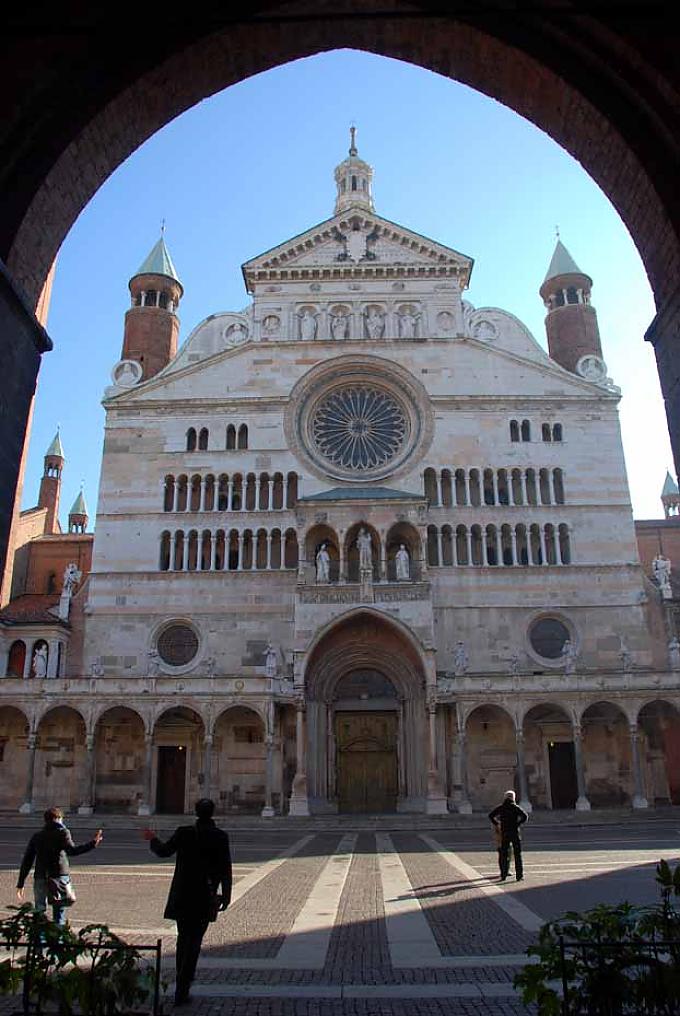 Domplatz in Cremona Domplatz in Cremona