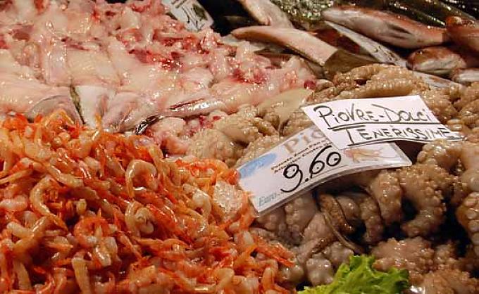 Im Fischmarkt von Venedig Im Fischmarkt von Venedig
