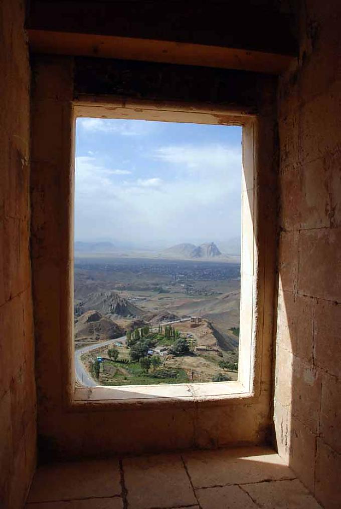 Ishak-Pascha-Palast. Blick vom Palast auf Dogubayazit Ishak-Pascha-Palast. Blick vom Palast auf Dogubayazit