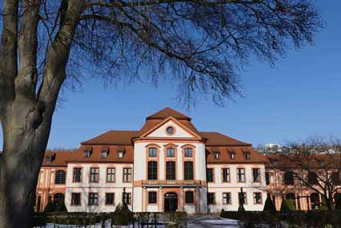 Fassade der Sommerresidenz Eichstätt Benediktiner-Schwestern in St. Walburg