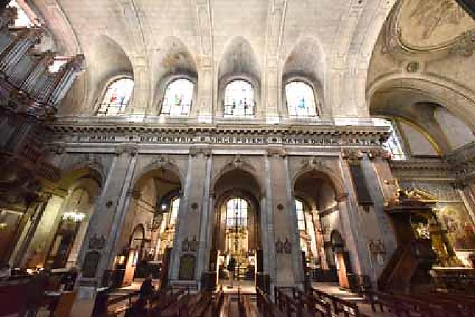 Innenansicht der Kirche Innenansicht der Kirche