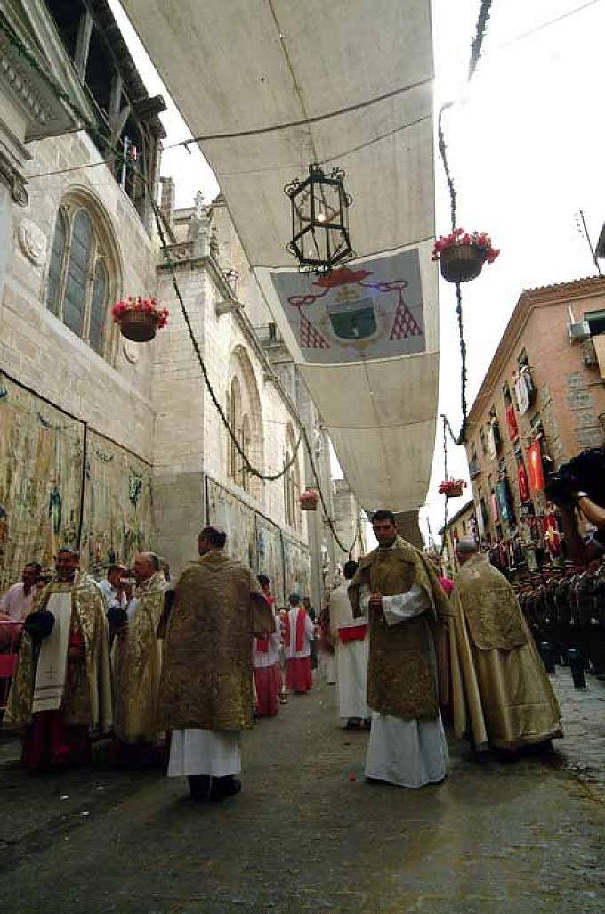 Fronleichnamsprozession in Toledo Fronleichnamsprozession in Toledo