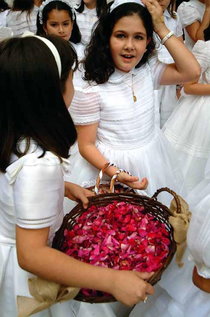 Fronleichnamsprozession in Toledo Fronleichnamsprozession in Toledo
