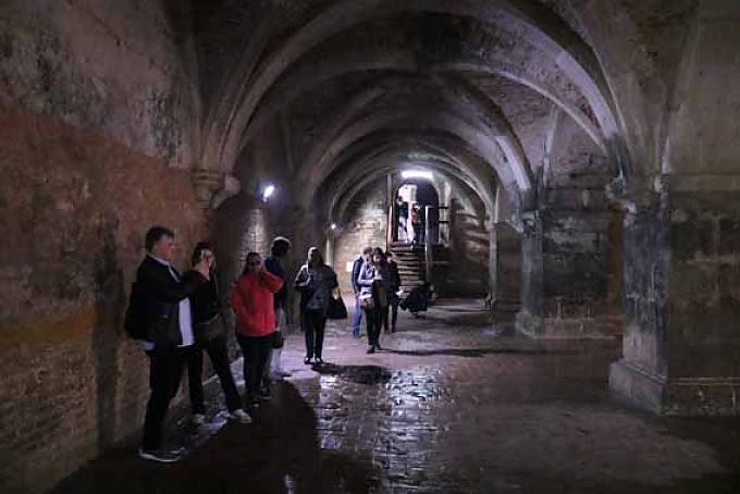 Gotisches Zisternengewölbe in El Jadida. Gotisches Zisternengewölbe in El Jadida.