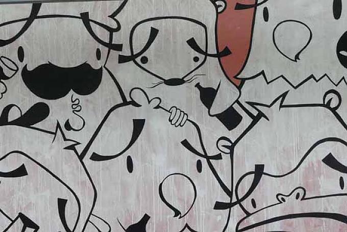 Urban Art in Zentrum von Esch Urban Art in Zentrum von Esch