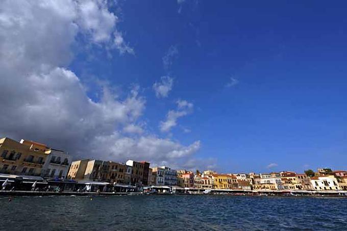 Hafen von Chania. Hafen von Chania.